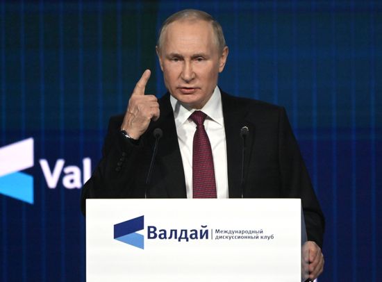 Russia Putin Valdai Discussion Club