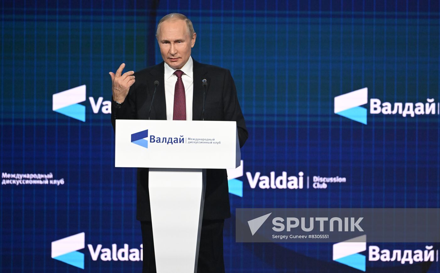 Russia Putin Valdai Discussion Club