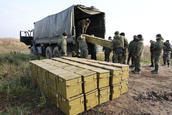 Russia Partial Mobilisation Training