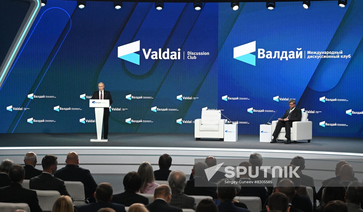Russia Putin Valdai Discussion Club