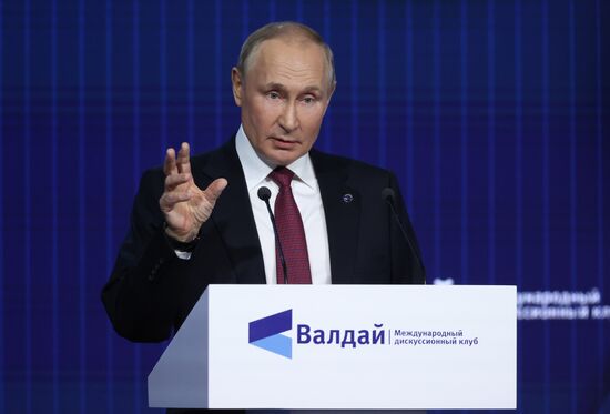 Russia Putin Valdai Discussion Club