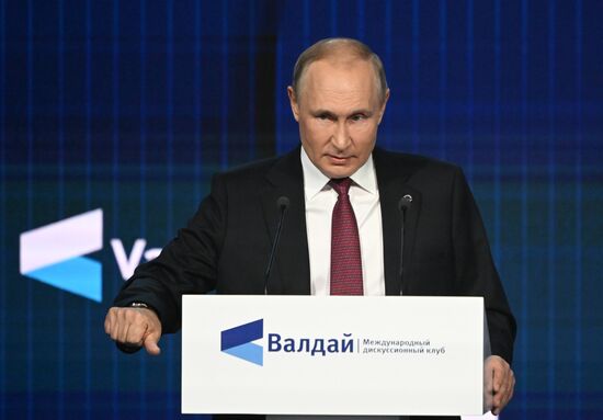 Russia Putin Valdai Discussion Club