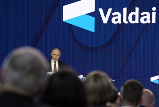 Russia Putin Valdai Discussion Club