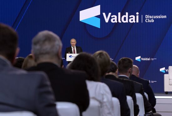 Russia Putin Valdai Discussion Club