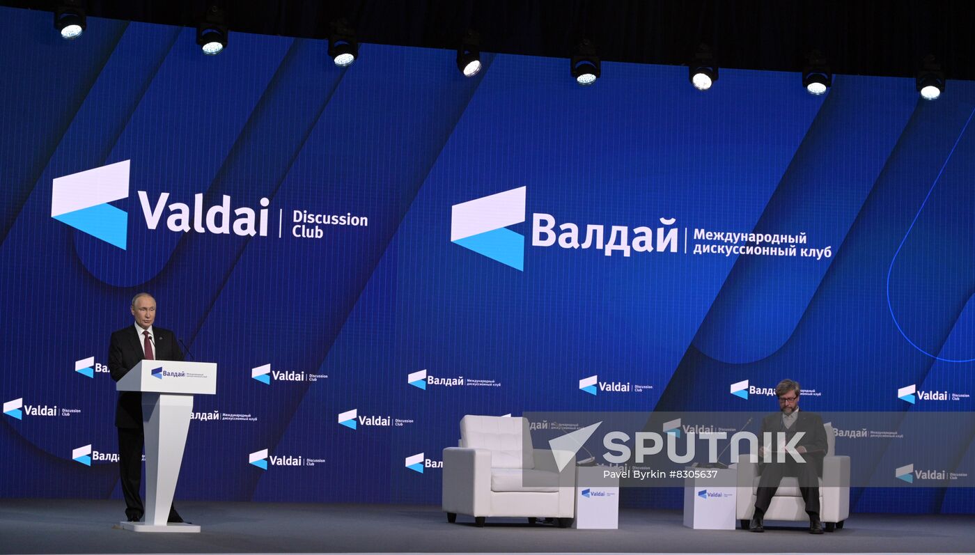 Russia Putin Valdai Discussion Club