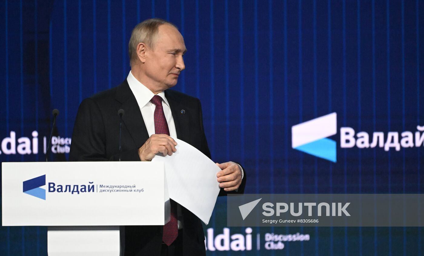 Russia Putin Valdai Discussion Club