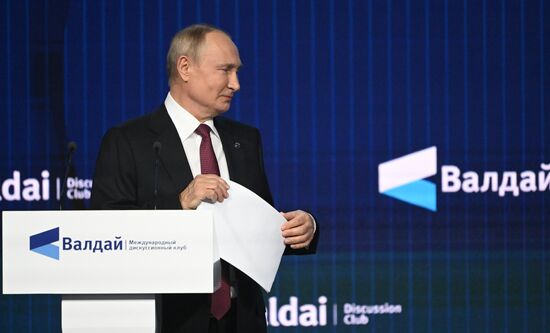 Russia Putin Valdai Discussion Club