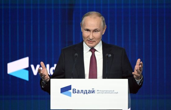 Russia Putin Valdai Discussion Club