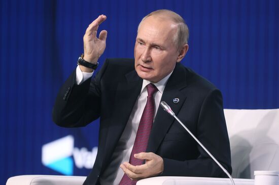 Russia Putin Valdai Discussion Club