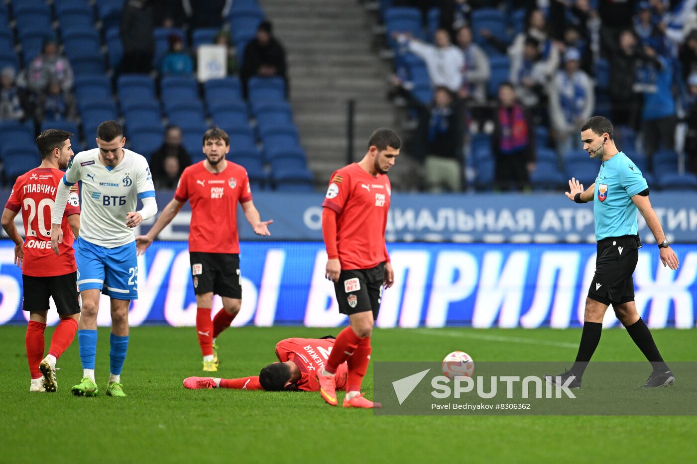 Russia Soccer Premier-League Dynamo - Khimki