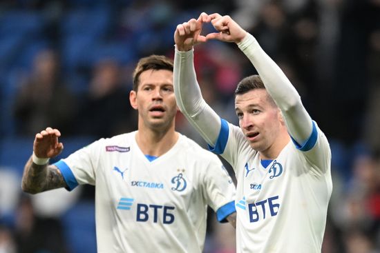Russia Soccer Premier-League Dynamo - Khimki