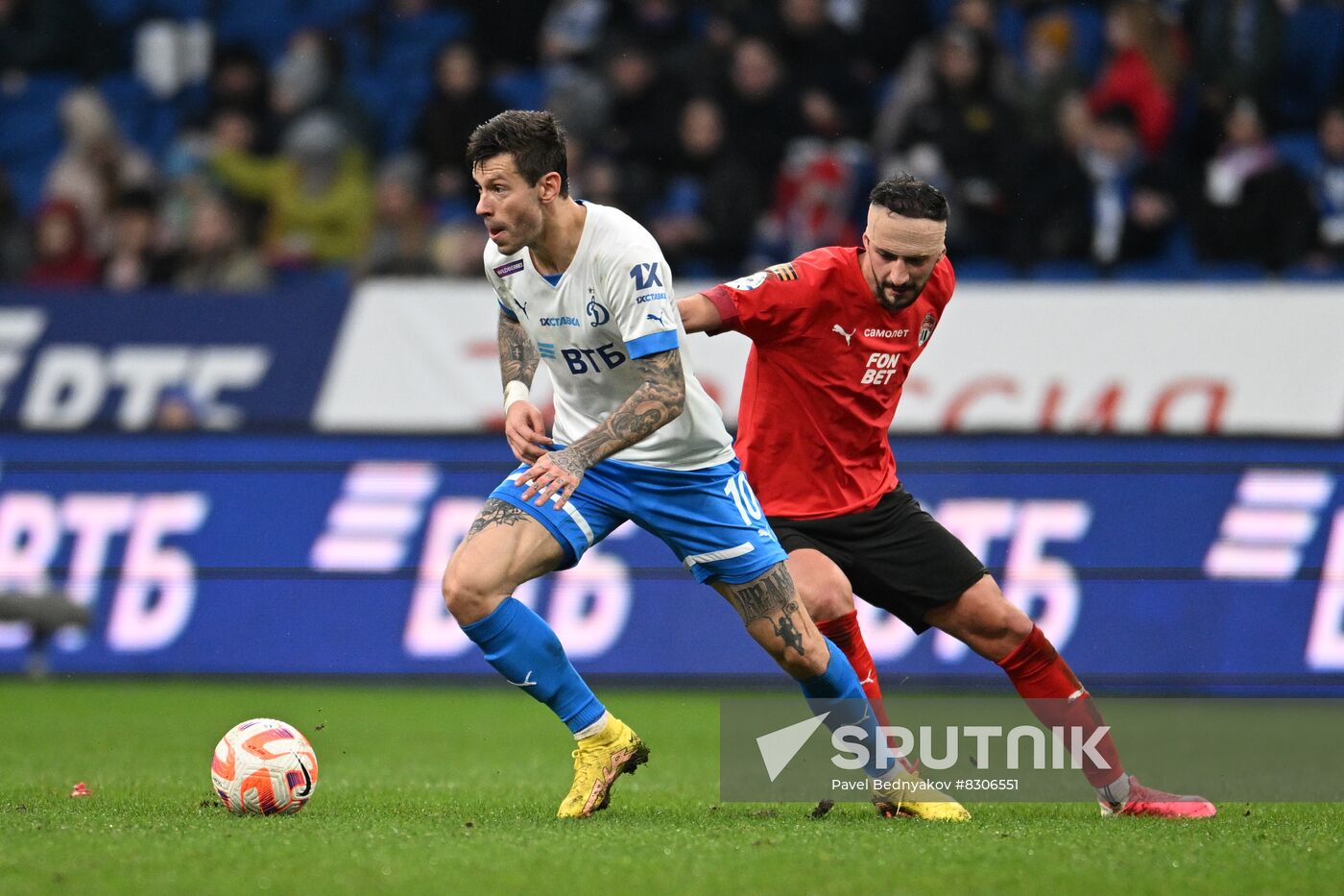 Russia Soccer Premier-League Dynamo - Khimki