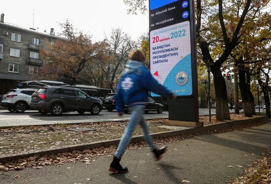 Kazakhstan Presidential Elections Preparations