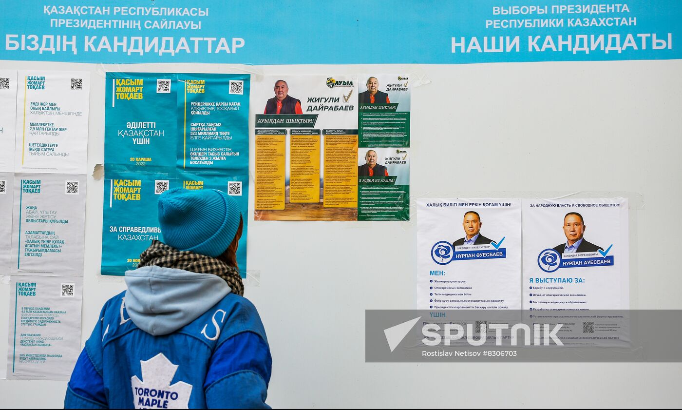 Kazakhstan Presidential Elections Preparations