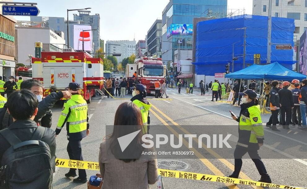 South Korea Halloween Crowd Crush