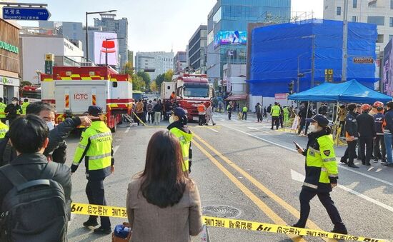 South Korea Halloween Crowd Crush