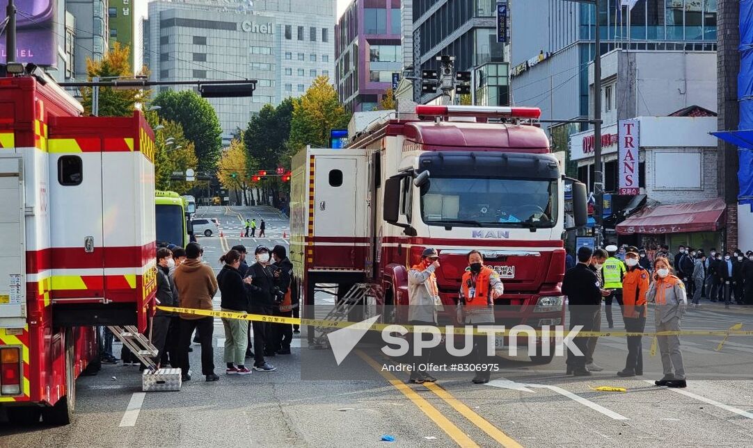 South Korea Halloween Crowd Crush