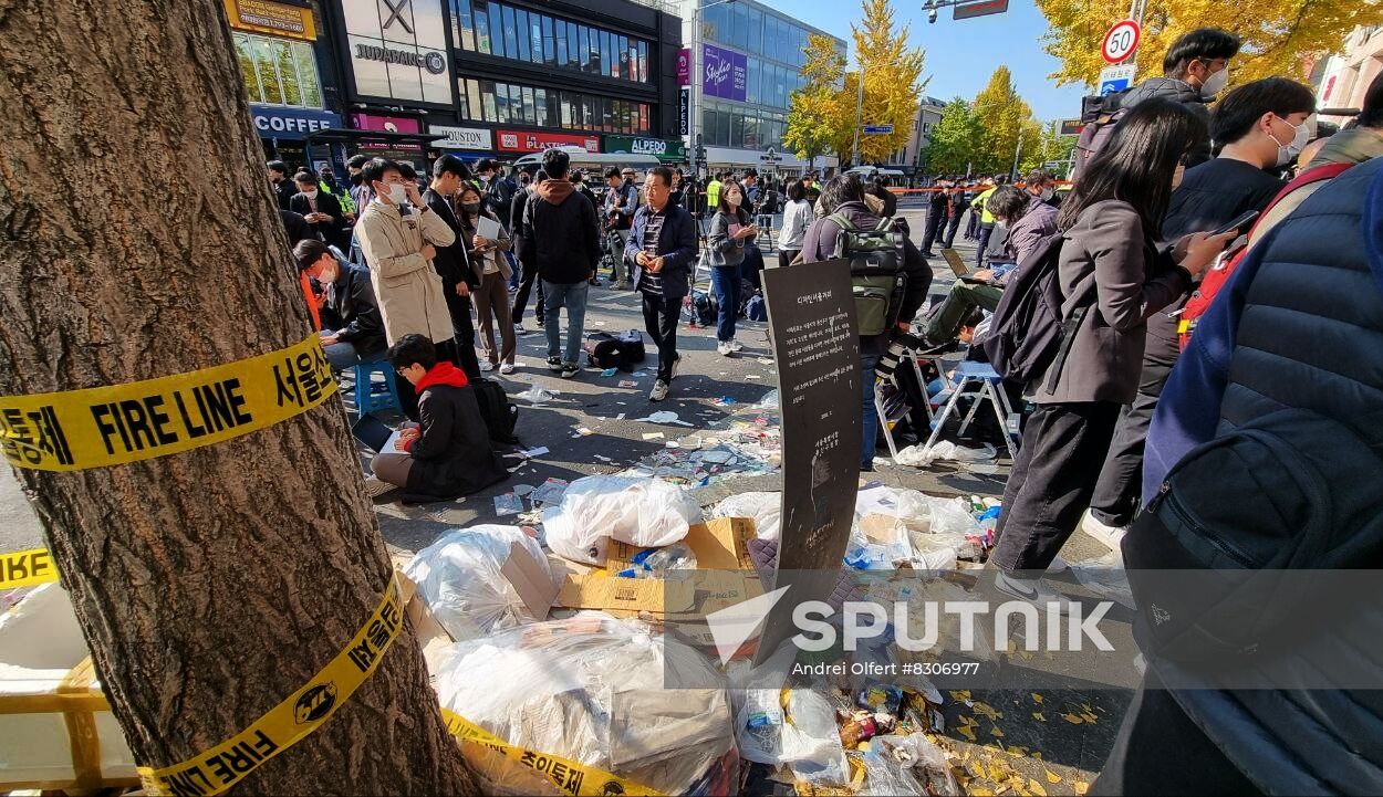 South Korea Halloween Crowd Crush