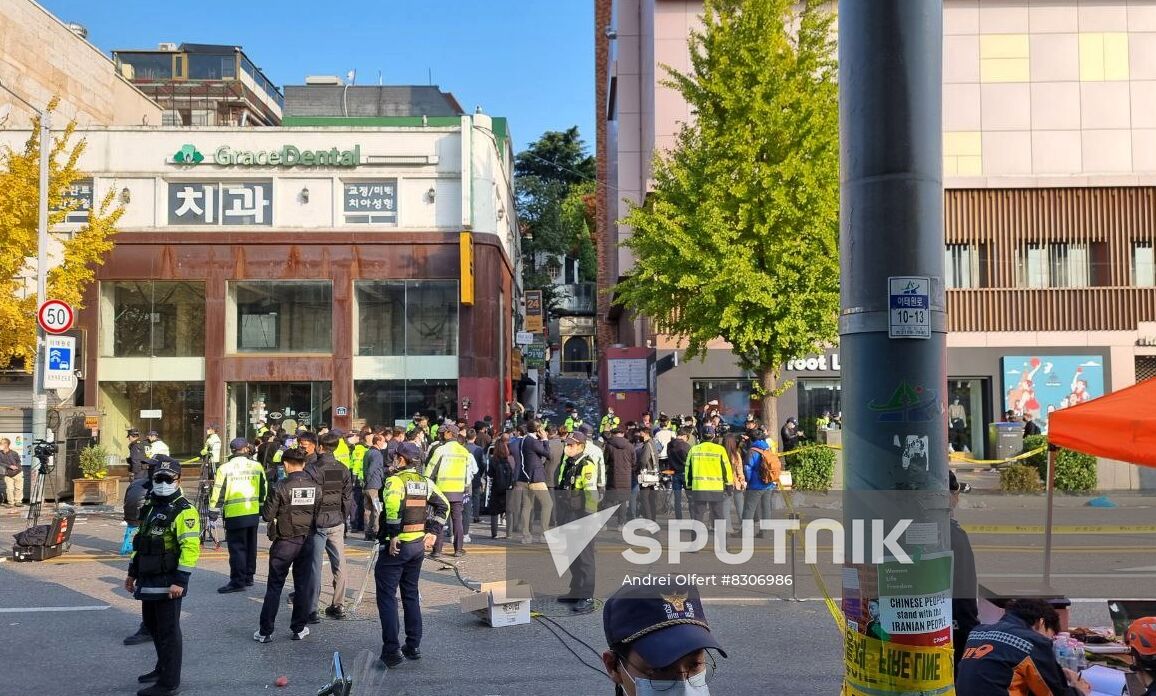 South Korea Halloween Crowd Crush