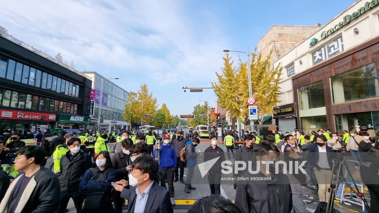 South Korea Halloween Crowd Crush