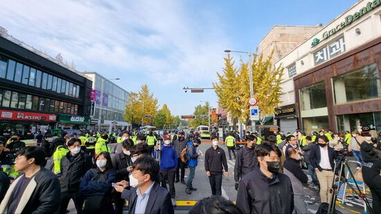 South Korea Halloween Crowd Crush
