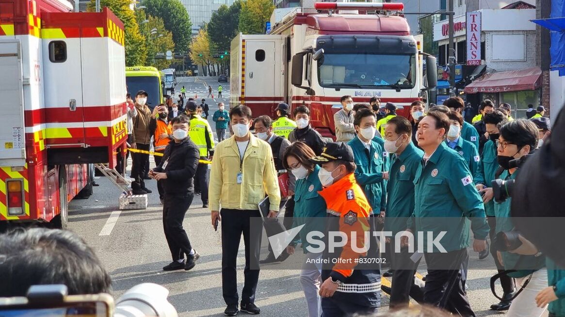 South Korea Halloween Crowd Crush