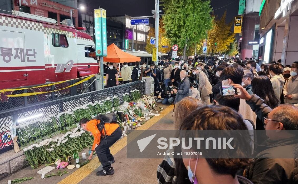 South Korea Halloween Crowd Crush