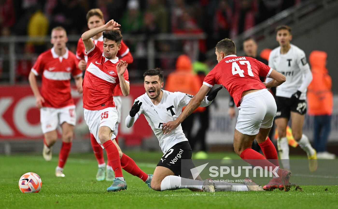 Russia Soccer Premier-League Spartak - Torpedo