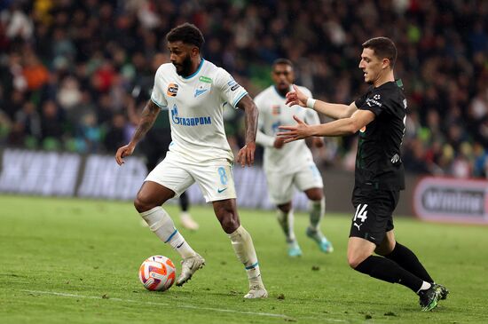 Russia Soccer Premier-League Krasnodar - Zenit