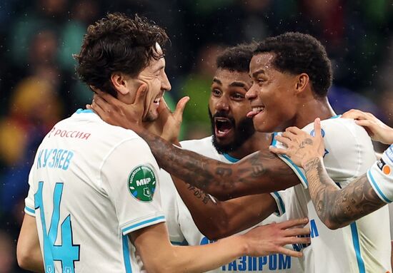 Russia Soccer Premier-League Krasnodar - Zenit