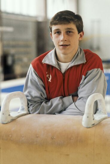 Gymnast Valery Shcherbo