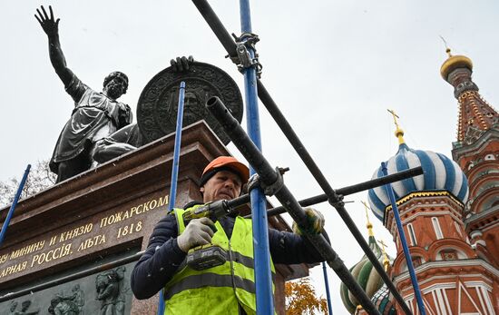 Russia Monument Restoration