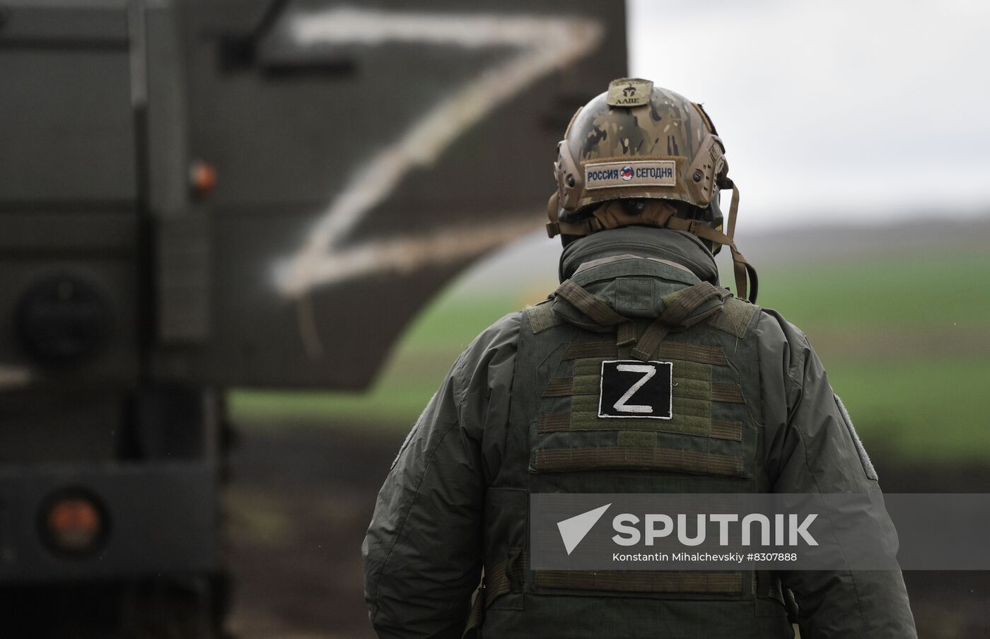 Russia Ukraine Military Operation Multiple Rocket Launcher