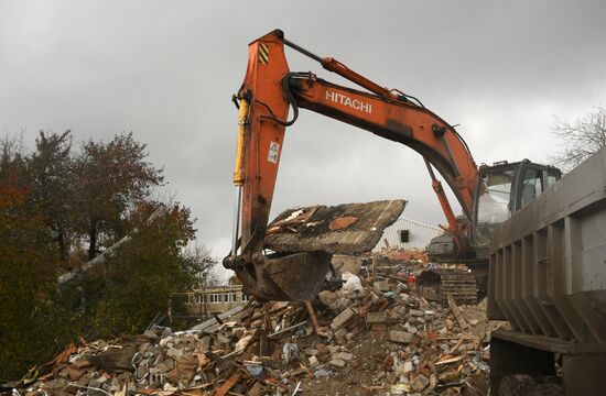 Russia Ukraine Military Operation Construction