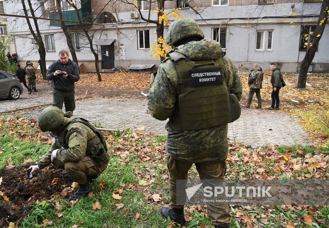 Russia Ukraine Military Operation DPR Shelling