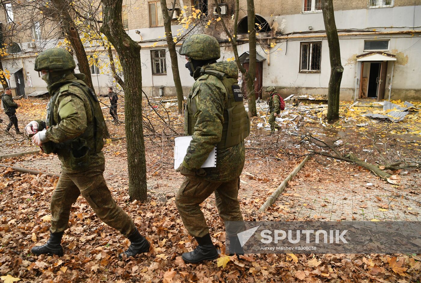 Russia Ukraine Military Operation DPR Shelling