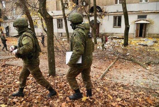 Russia Ukraine Military Operation DPR Shelling