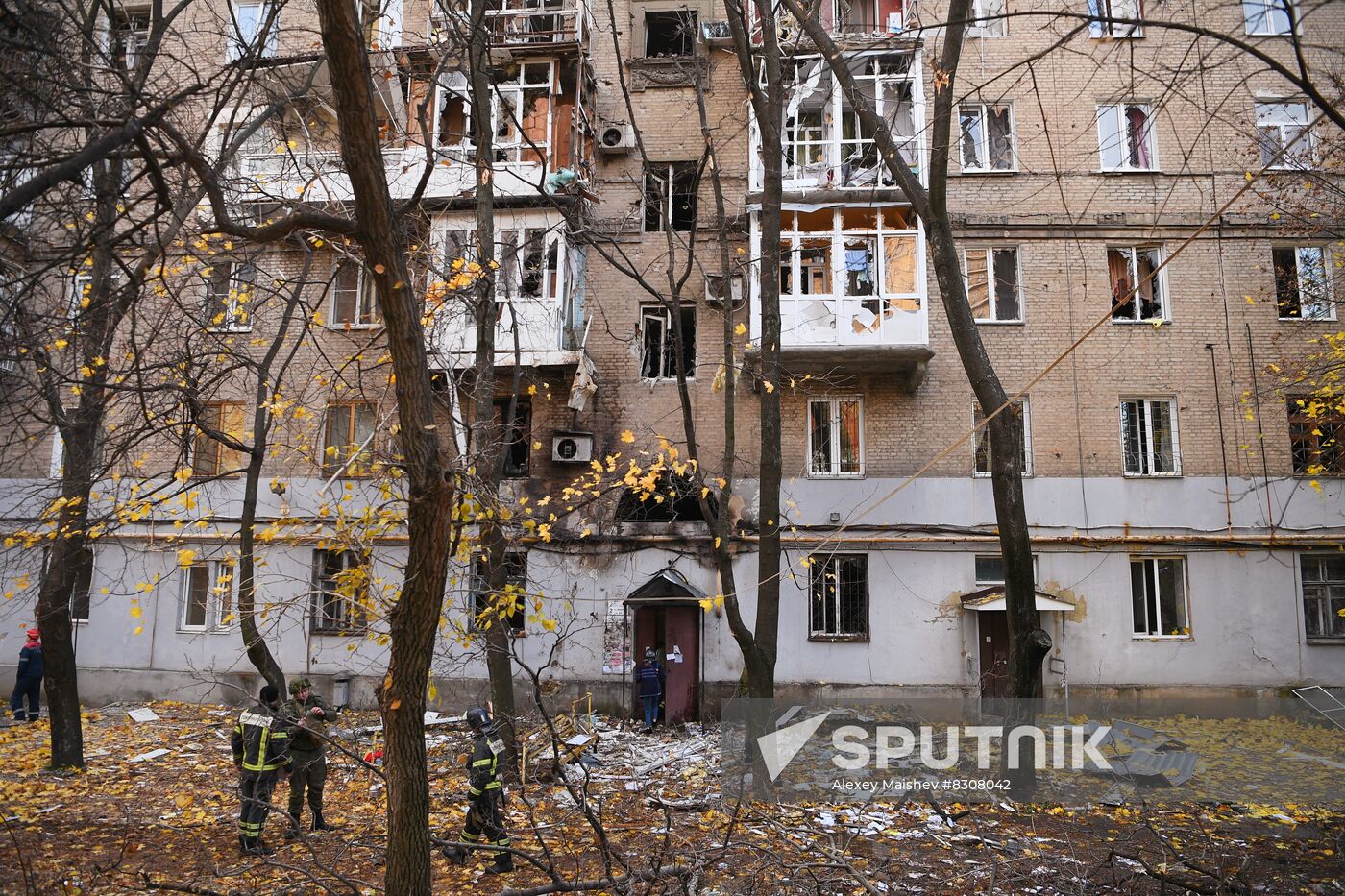 Russia Ukraine Military Operation DPR Shelling