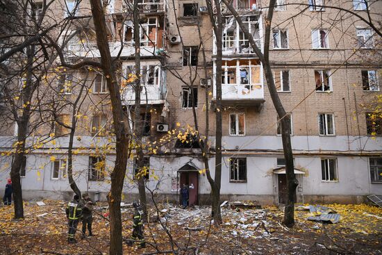 Russia Ukraine Military Operation DPR Shelling