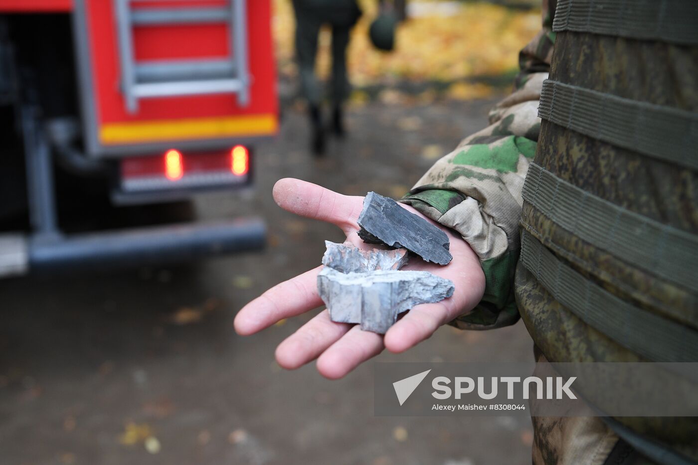 Russia Ukraine Military Operation DPR Shelling