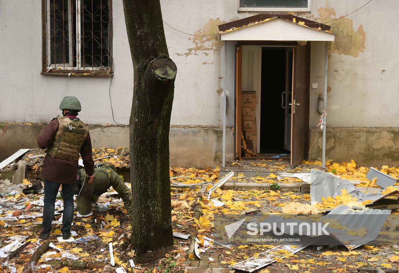 Russia Ukraine Military Operation DPR Shelling