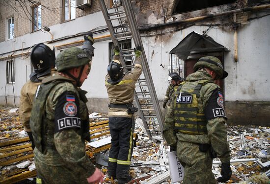 Russia Ukraine Military Operation DPR Shelling