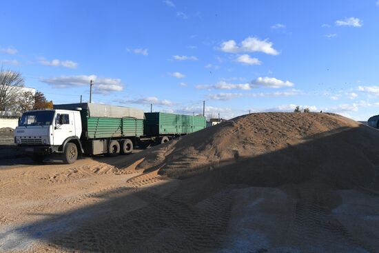 Russia Ukraine Military Operation Grain Transportation