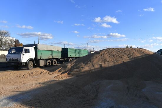Russia Ukraine Military Operation Grain Transportation