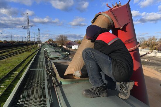 Russia Ukraine Military Operation Grain Transportation