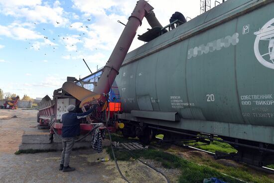 Russia Ukraine Military Operation Grain Transportation