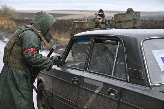 Ukraine Russia Military Operation LPR Militia