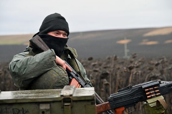 Ukraine Russia Military Operation LPR Militia