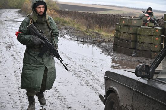 Ukraine Russia Military Operation LPR Militia