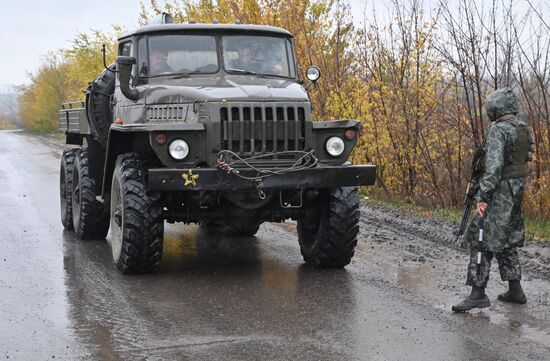 Ukraine Russia Military Operation LPR Militia
